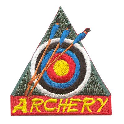 Archery Fun Patch (triangle)