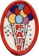 Fair Fun Patch - red oval*