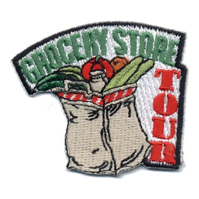 Grocery Store Tour Fun Patch