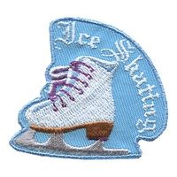 Ice Skating Fun Patch (one skate)