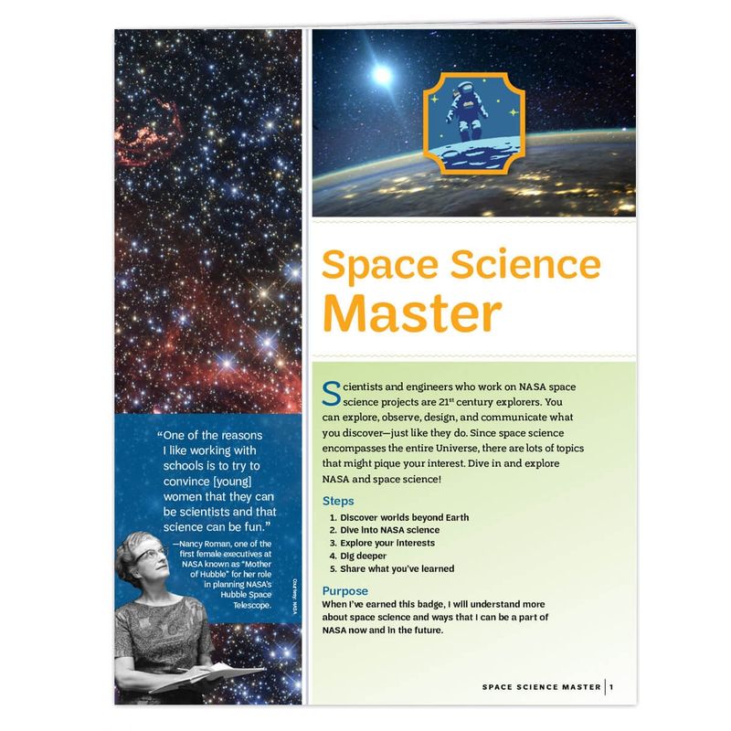 Badge Requirements - Ambassador Space Science Master