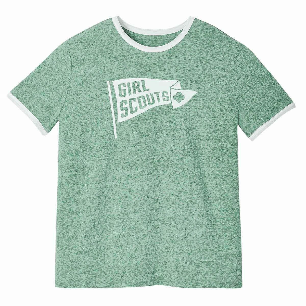 Vintage Pennant Green T-Shirt