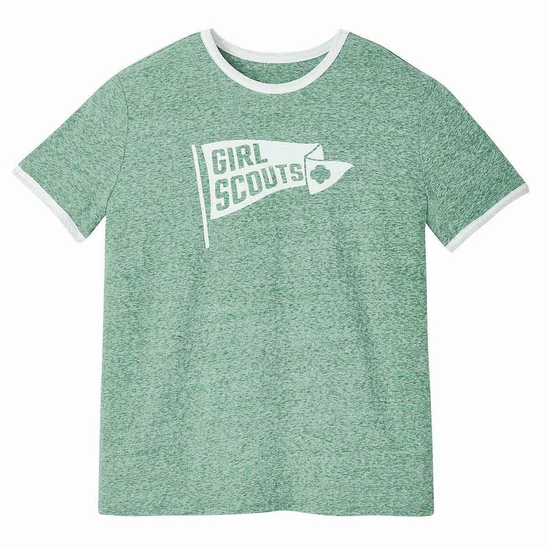 Vintage Pennant Green T-Shirt