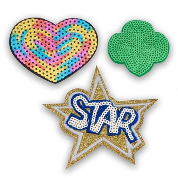 Sequin Stick On Patch Set