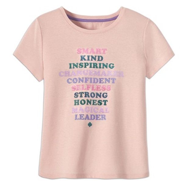 Smart Kind Inspiring Glitter T-Shirt