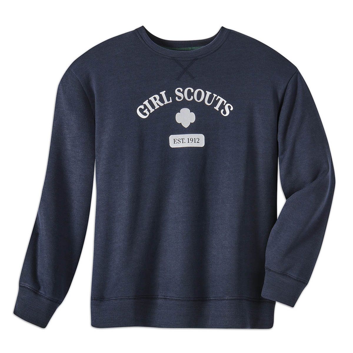 Navy Varsity Crewneck Sweatshirt
