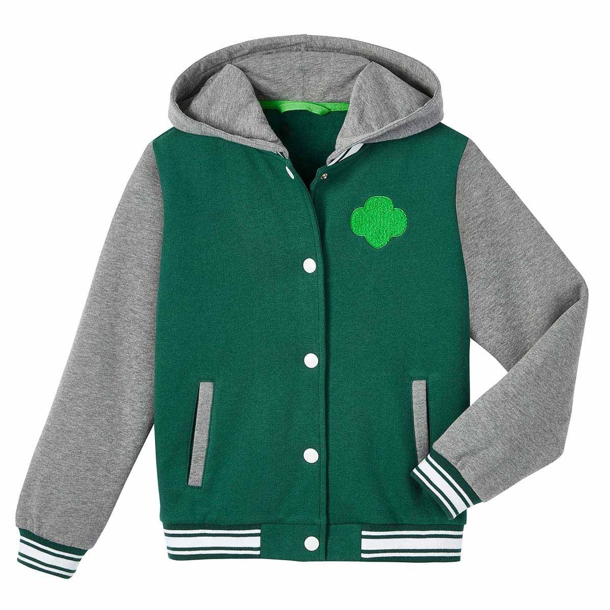 Girls Varsity Hooded Sweatshirt