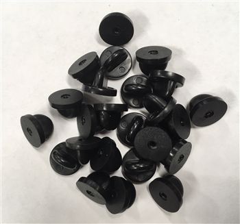 Rubber Pin Backers