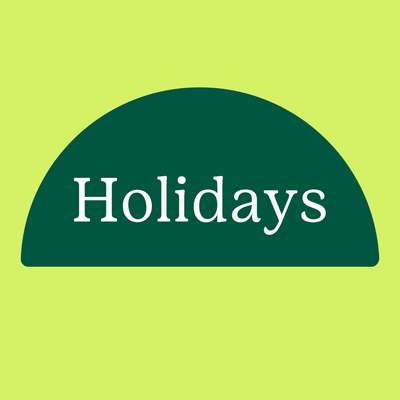Holidays