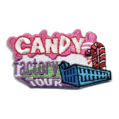 Candy Factory Tour Fun Patch