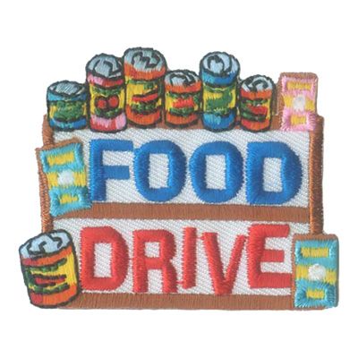 Food Drive Fun Patch
