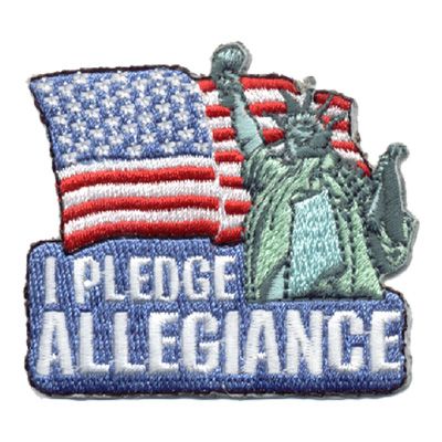 I Pledge Allegiance Fun Patch