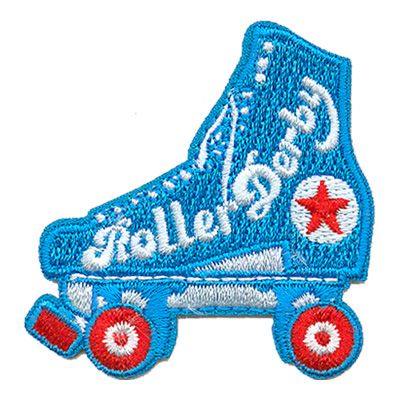 Roller Derby Fun Patch