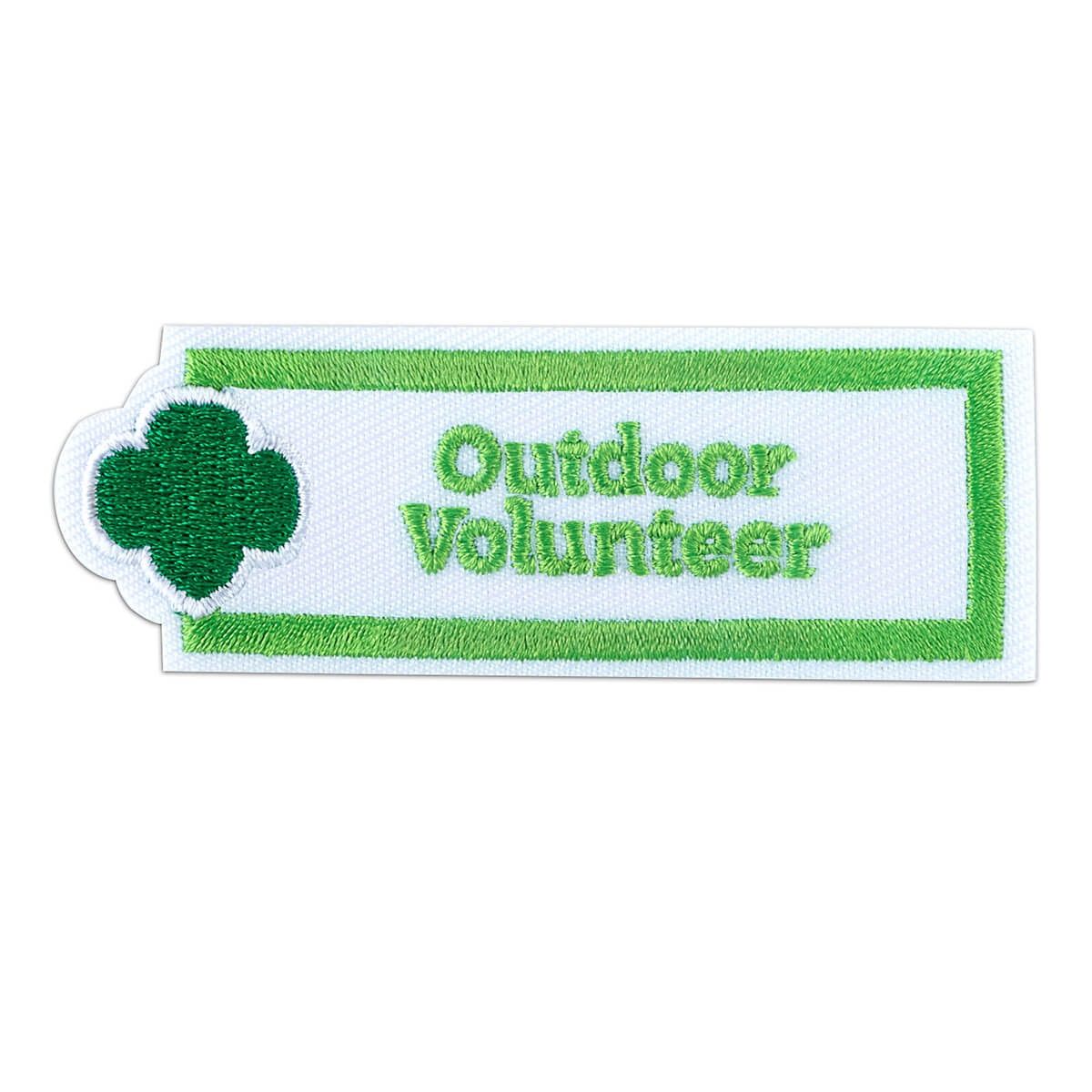 Outdoor Volunteer Adult Achievement Patch