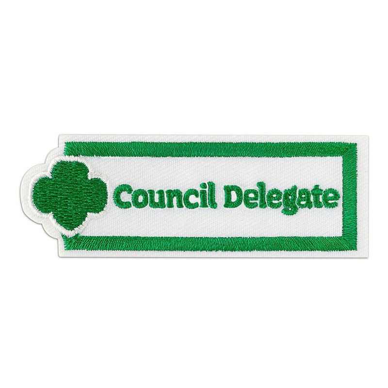 Council Delegate Adult Achievement Patch