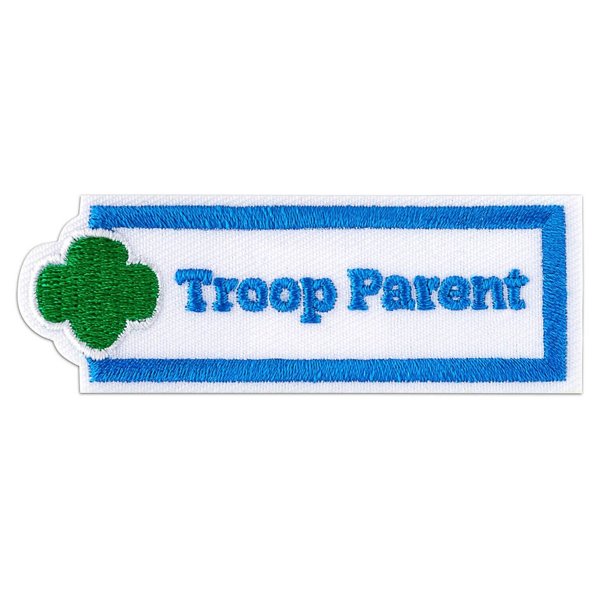 Troop Parent Adult Achievement Patch