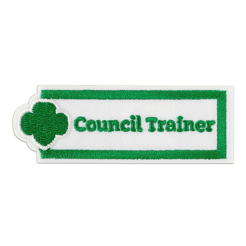 Council Trainer Adult Achievement Patch