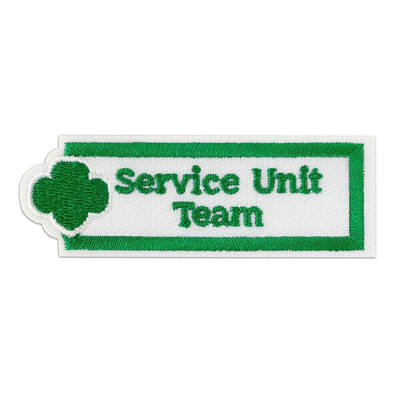 Service Unit Team Adult Achievement Patch