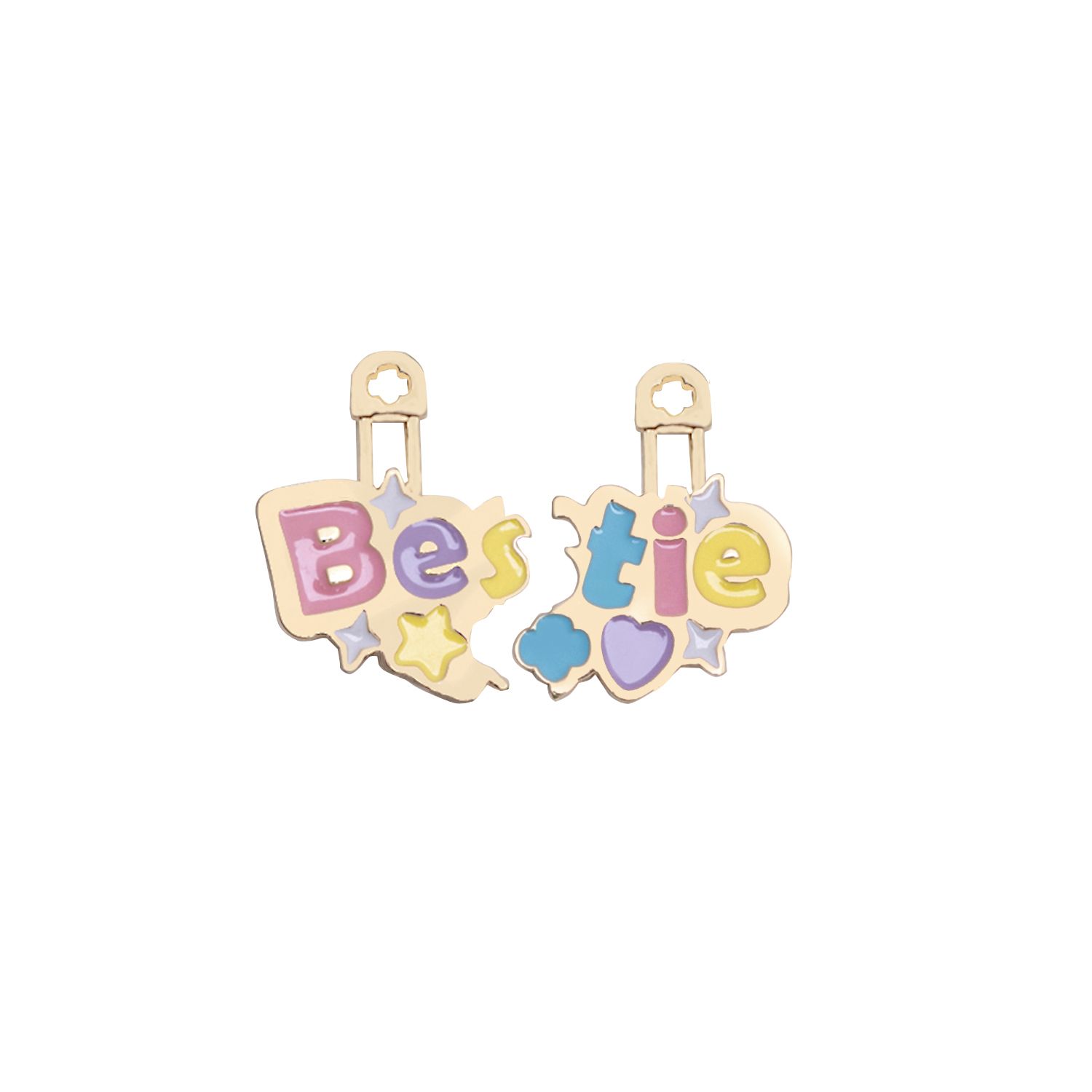 Personal Pin - Bestie - Pack Of 2
