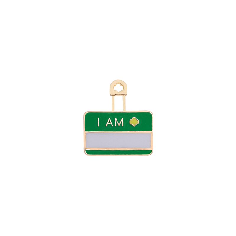 Personal Pin - I Am Name Tag