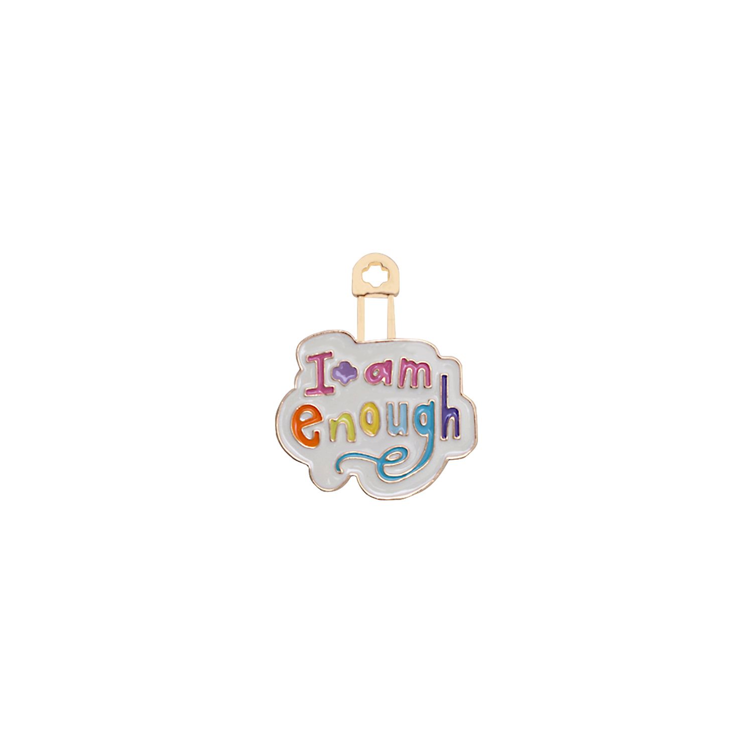 Personal Pin - I Am Enough