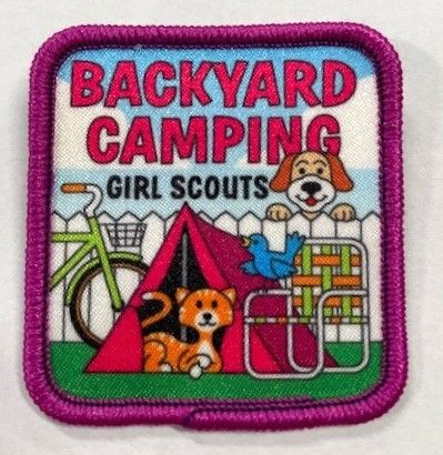 Backyard Camping Fun Patch (pets)*