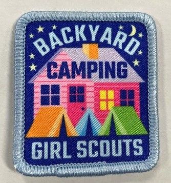 Backyard Camping Sew-On Fun Patch*