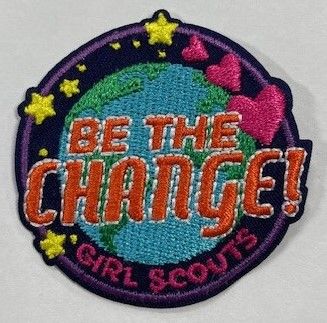Be the Change - Recycled Fun Patch*