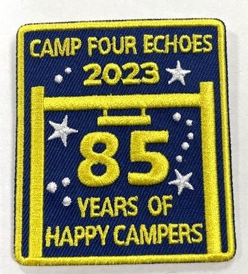 Camp Four Echoes 85 Years Fun Patch (2023)