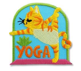 Yoga Fun Patch (Cat)