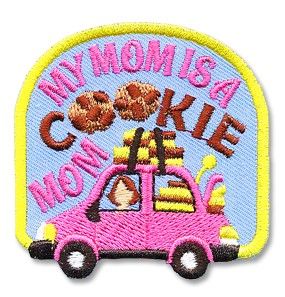 Cookie Mom Fun Patch (pink car)