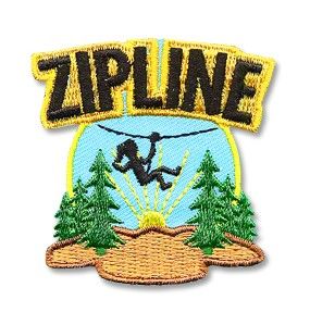 Zipline Fun Patch