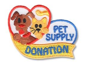 Pet Supply Donation Fun Patch