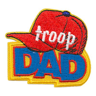 Troop Dad Fun Patch