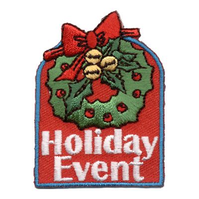 Holiday Event Fun Patch - Wreath