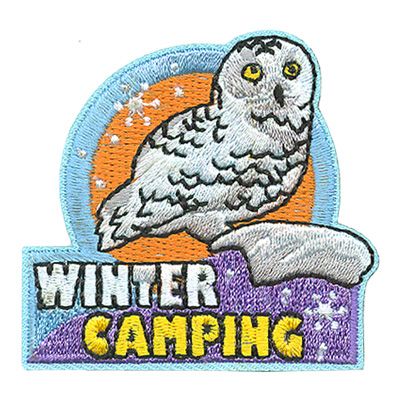 Winter Camping Fun Patch