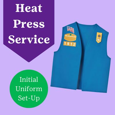 Heat Press Service - Initial Uniform Set-Up