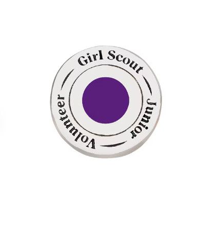 New Junior Volunteer Pin
