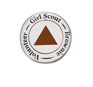 New Brownie Volunteer Pin