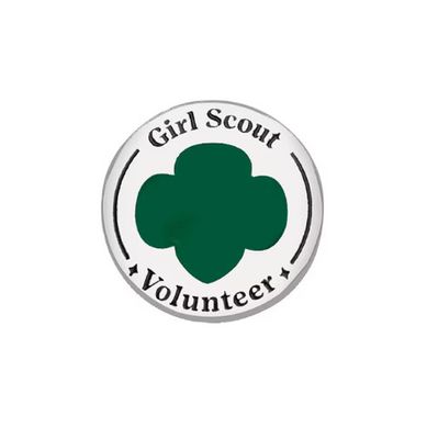 New Girl Scouts Volunteer Pin