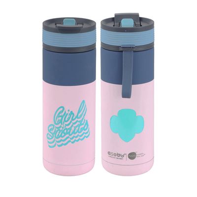 Girl Scouts Pink 20oz Insulated Water Bottle