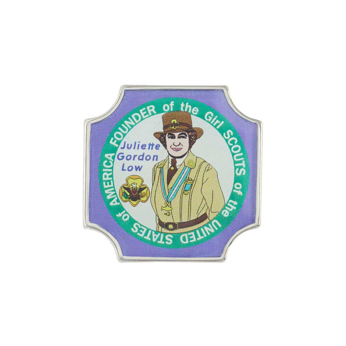 Juliette Gordon Low Quarter Pin