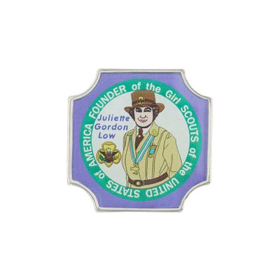 Juliette Gordon Low Quarter Pin
