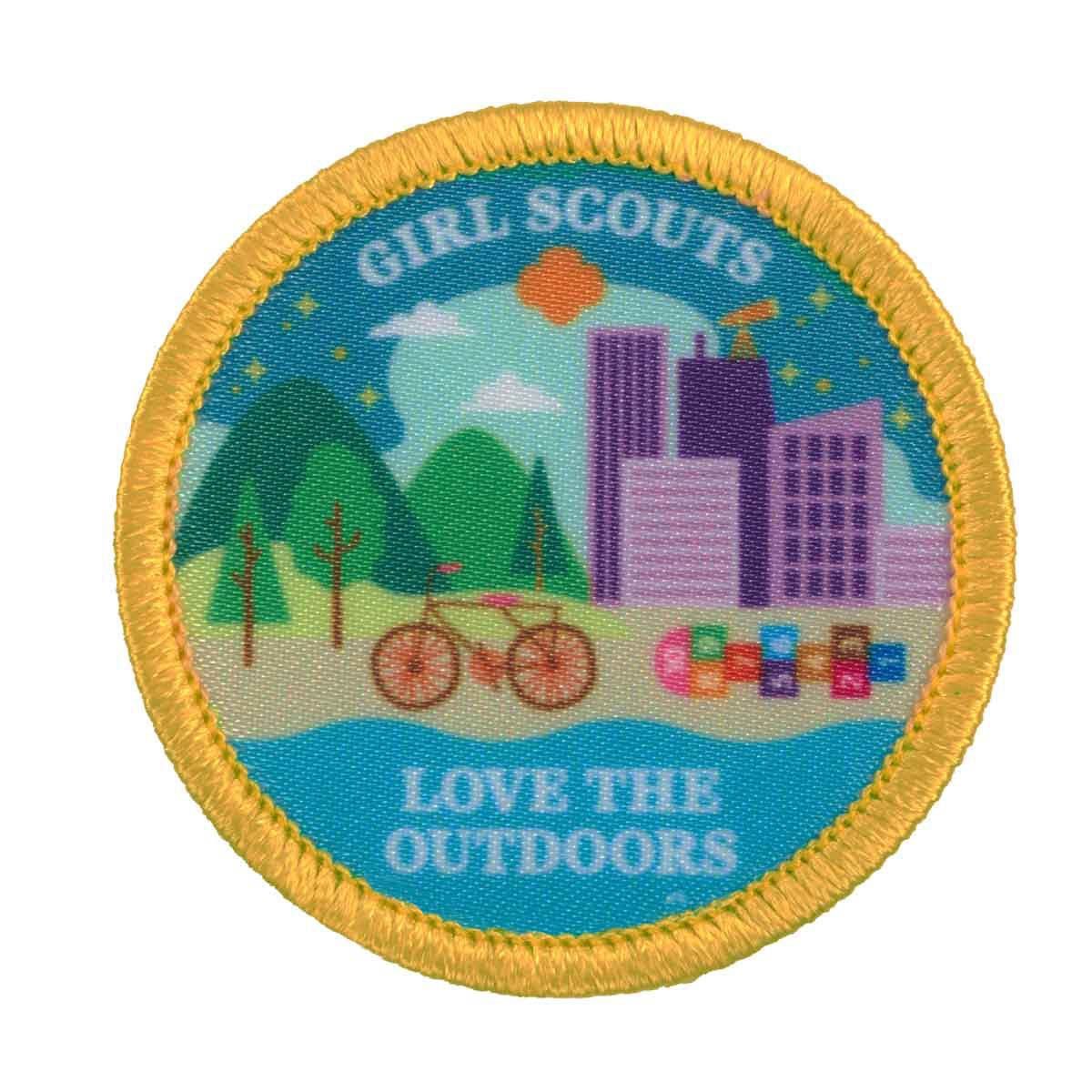 Girl Scouts Love the Outdoors 2025 Fun Patch