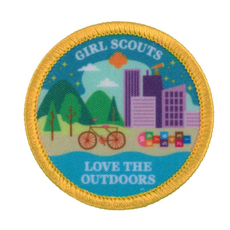 Girl Scouts Love the Outdoors 2025 Fun Patch