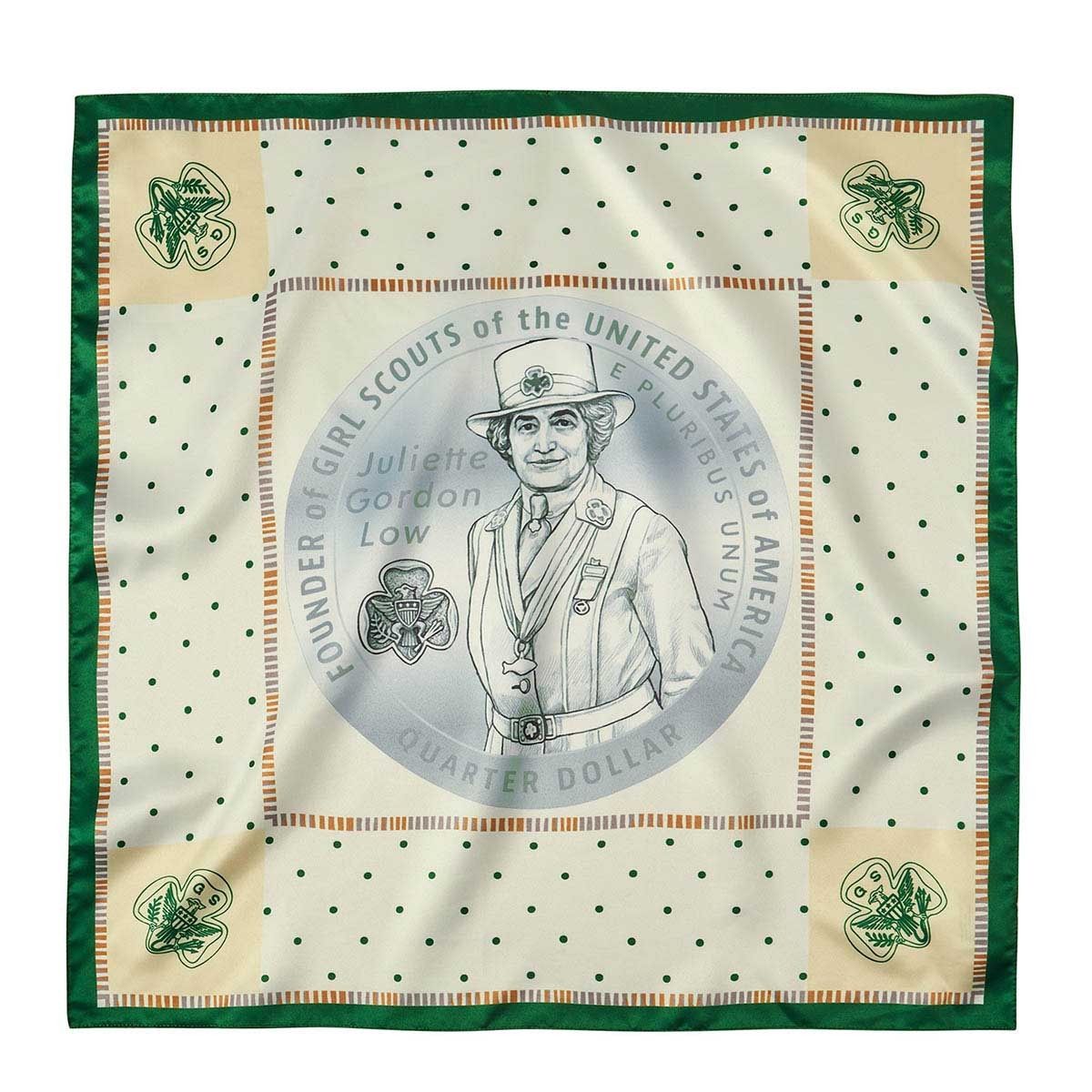 Juliette Gordon Low Quarter Official Scarf