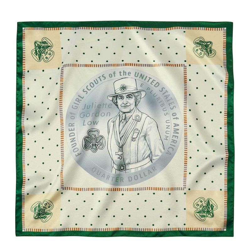 Juliette Gordon Low Quarter Official Scarf