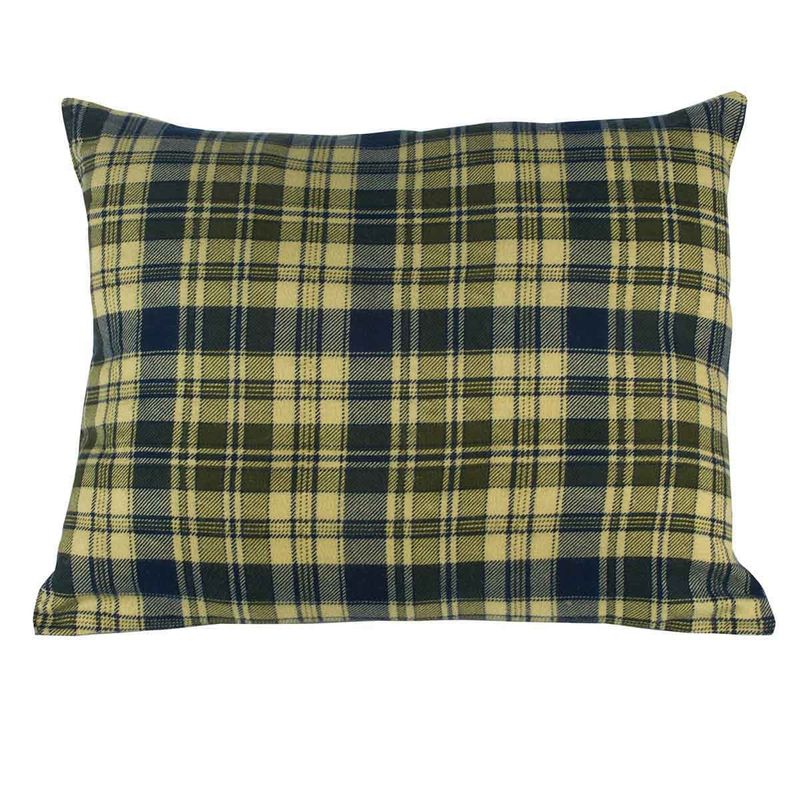 Girl Scout Plaid Camp Pillow