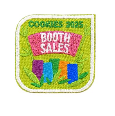 Booth Sales 2025 Bamboo Fun Patch