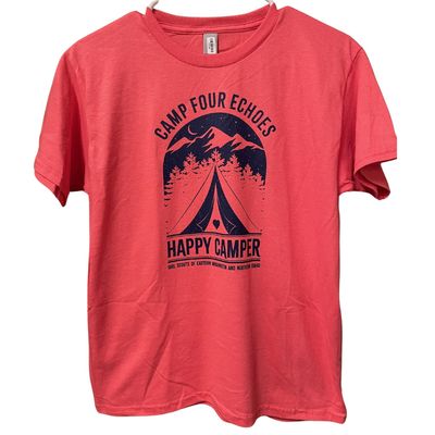Camp Four Echoes 2024 Salmon Pink T-Shirt